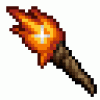 Lit Torch